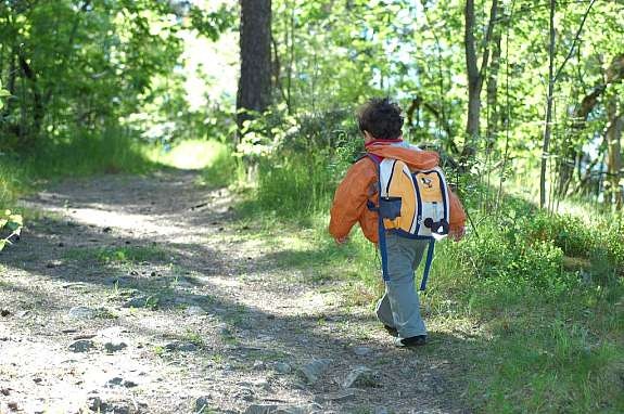 En sikrere og mer sjarmerende vei til barnehagen skal du lete lenge etter Galleribilde