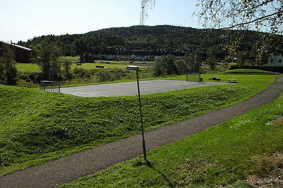 Basketballbane Galleribilde