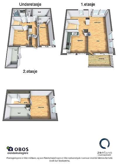 Project letterhead - Munkebekken 211 - 3D Floor Plan Galleribilde