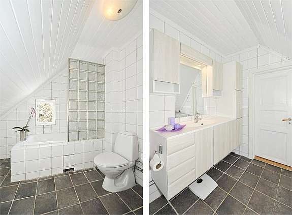 Badet som ligger i 2. etasje Galleribilde