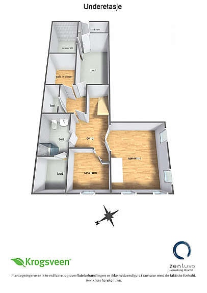 Underetg - 3D Galleribilde