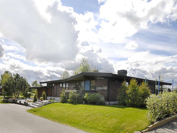 Fasade Sommer Galleribilde