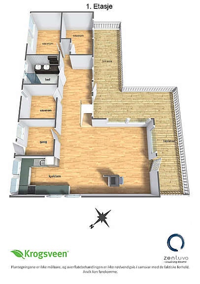 1 etg 3D Galleribilde