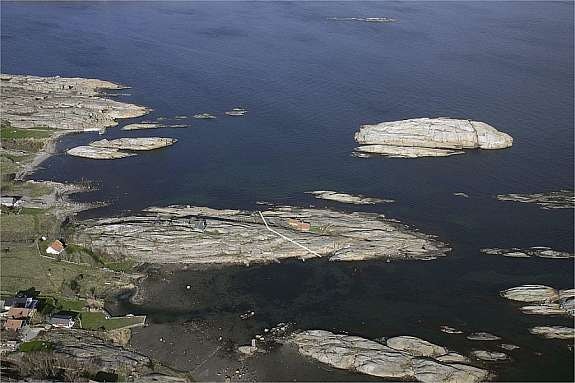 flyfoto med grenser Galleribilde