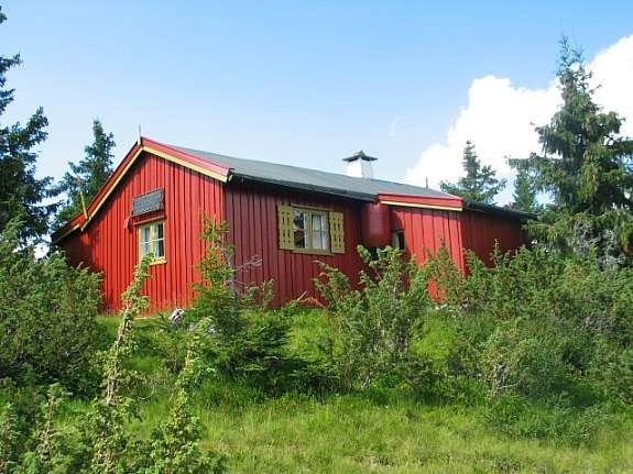 Hytte mot vest Galleribilde