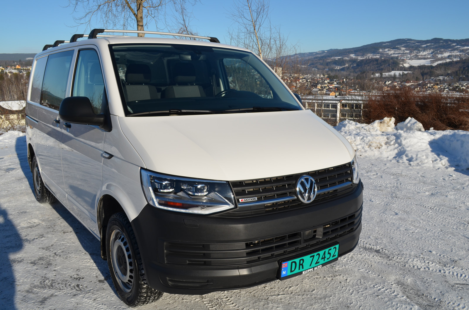 Volkswagen Transporter 2,0 TDI 150hk 4M DSG 2 skyvedører,NAVI,LED,Webasto, 2
