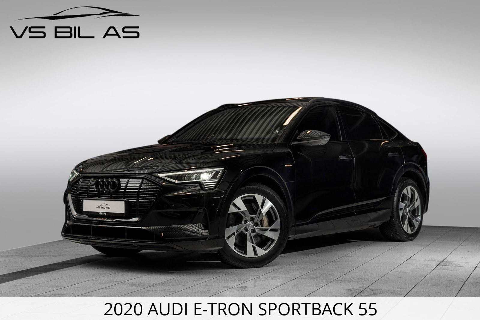 Audi e-tron Sportback SB 55/HUD/PANO/MATRYX/360/KEYLESS/CARPLAY/KROK/GARANTI