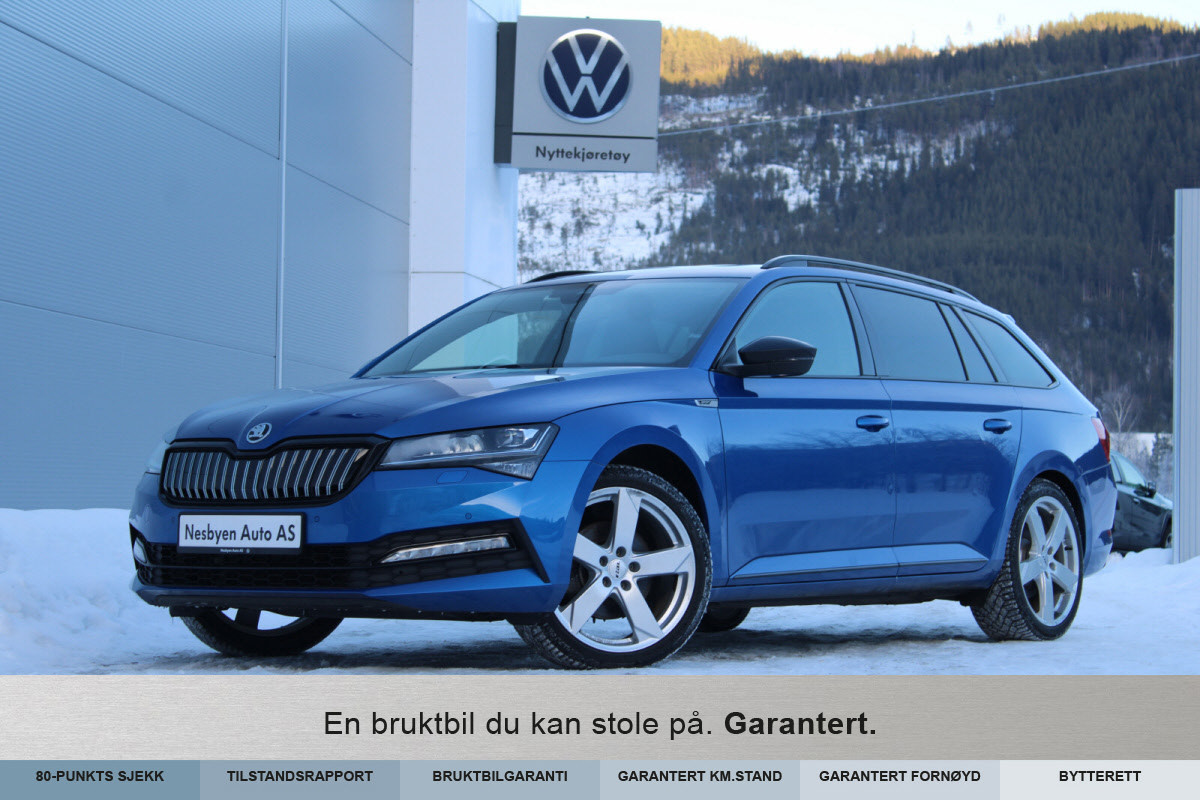 Skoda Superb 1,4 TSI 218hk iV Sportline Mye utstyr-Hjemmelevering ?