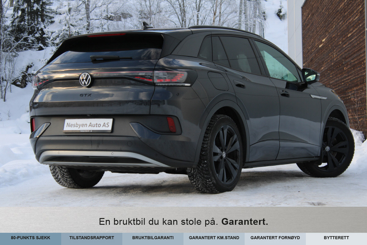 Volkswagen ID.4 GTX 77kWh 299hk 4MOTION HUD/TopSport/Pano++Hjemlevering? 2