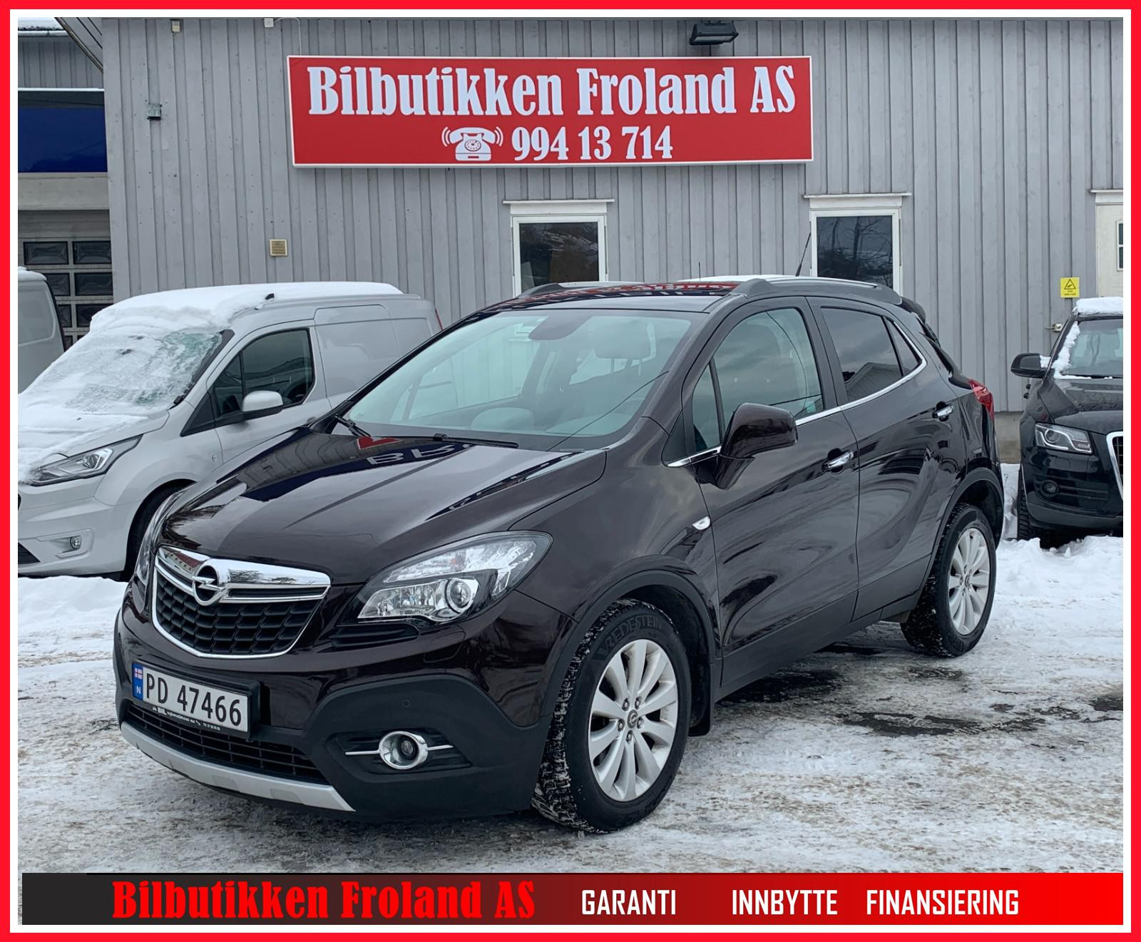 Opel Mokka 140 hk 4x4 Navi, Skinn