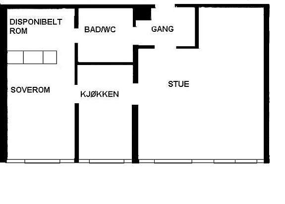 Plantegning ikke målbar Galleribilde
