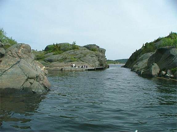 Brygge med god dybde Galleribilde