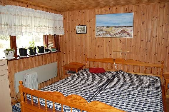 Sovrum i gästhus Galleribilde