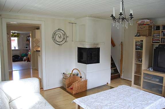 V-rum m kamin Galleribilde