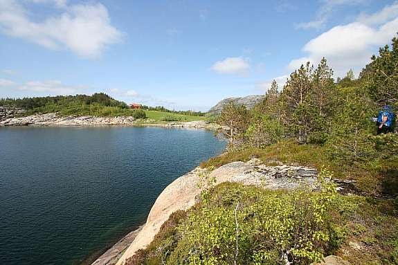 Utsikt v/sjøen Galleribilde