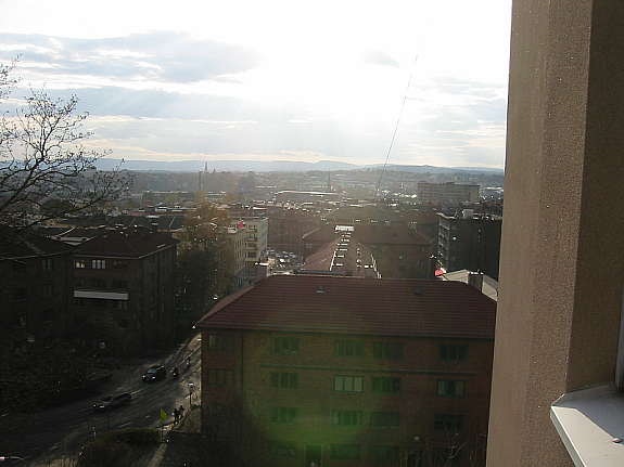 Utsikt mot vest Galleribilde