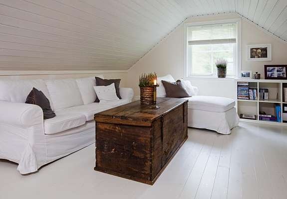 Loftstue som fungerer som "avdeling nr 2" Galleribilde