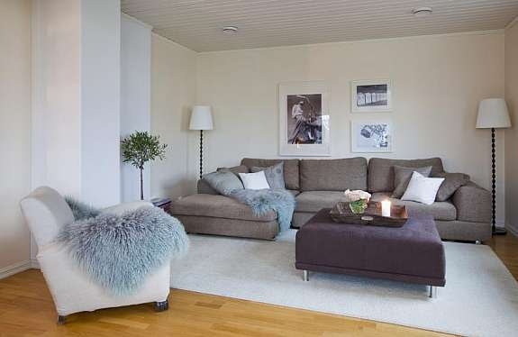 Stue med pipeløp Galleribilde