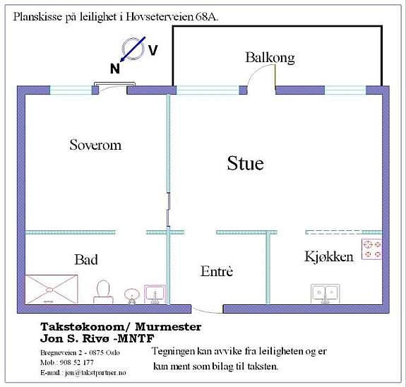Plantegning Galleribilde