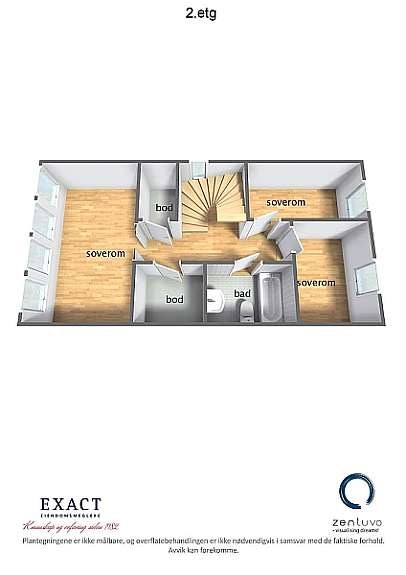 Floorplan letterhead - Krosshaughagan 14 E - 2.etg - 3D Floor Plan Galleribilde