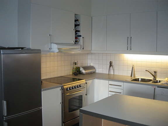 Kjøkken med barløsning Galleribilde