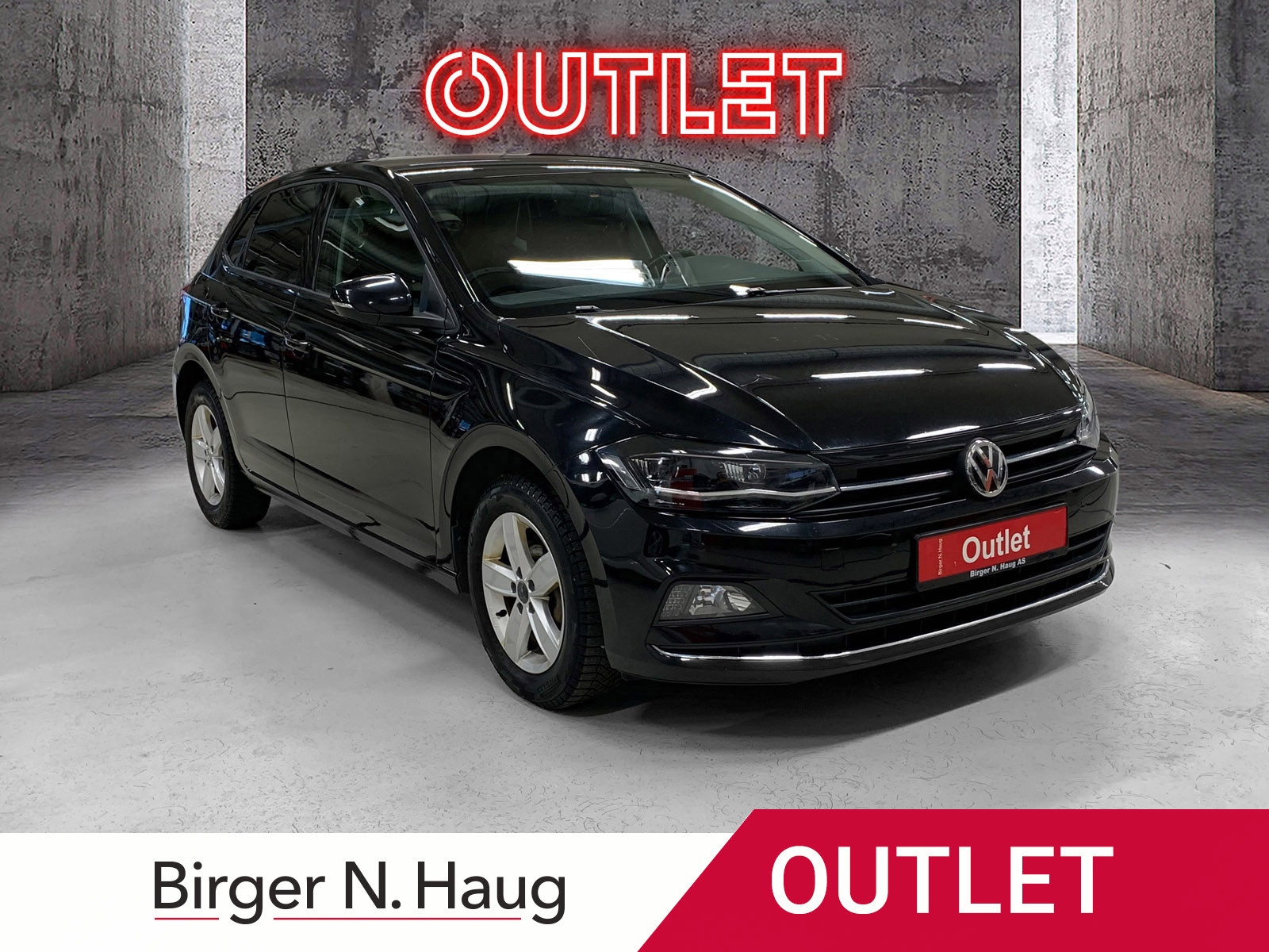 Volkswagen Polo 1,0 TSI 95hk Highline aut OUTLET|DAB|R-KAMERA|NAV|BT