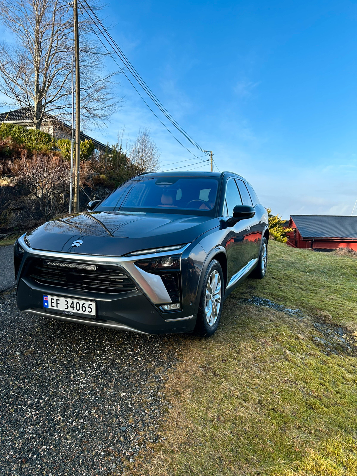 NIO ES8 LR 6-s BASE Utgave. Batteri løsning BAAS 100Kwh.