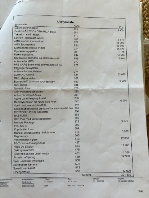 Mercedes-Benz GLC 350e 4MATIC, aut, 2xAMG, Burmester, panorama, luft fjær 2