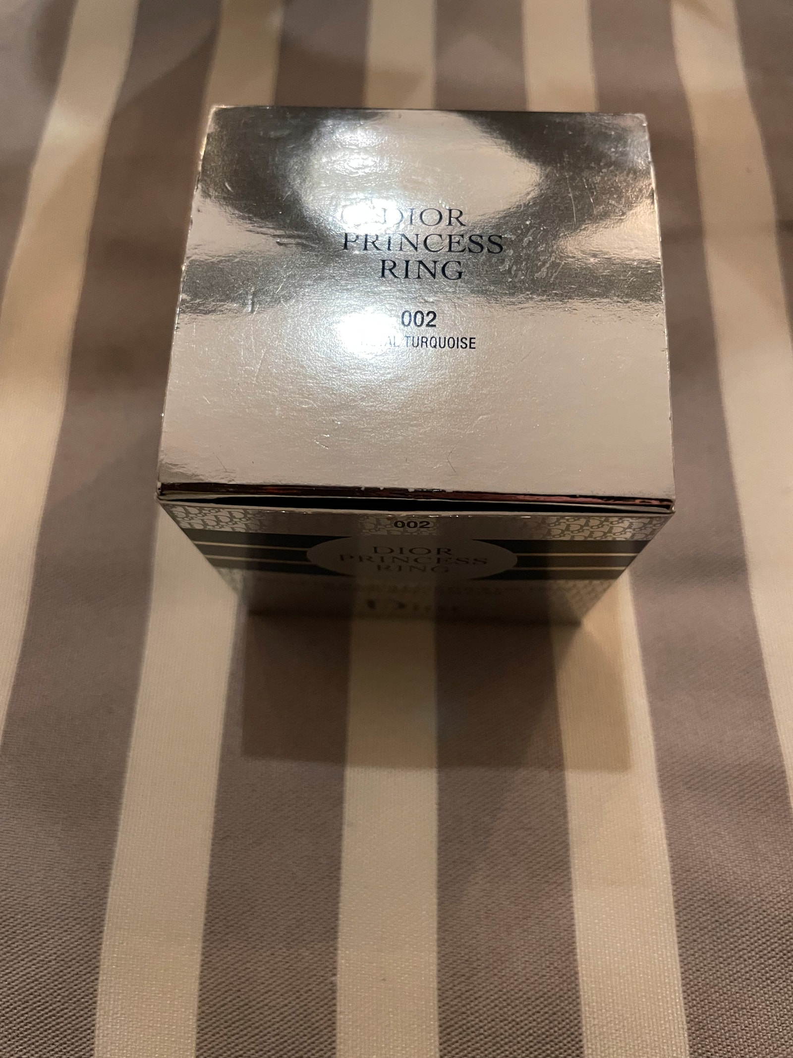 ディオール　プリンセスリング　002　ロイヤルターコイズ Dior Princess Ring Eye Shade 002 Royal Turquoise - Limited