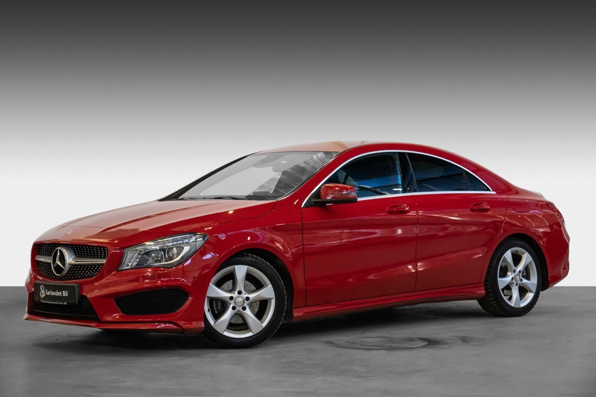 Mercedes-Benz CLA 2XAMG / SE KM! / EN-EIER / AMG / WEBASTO / RØDE BELTER 3