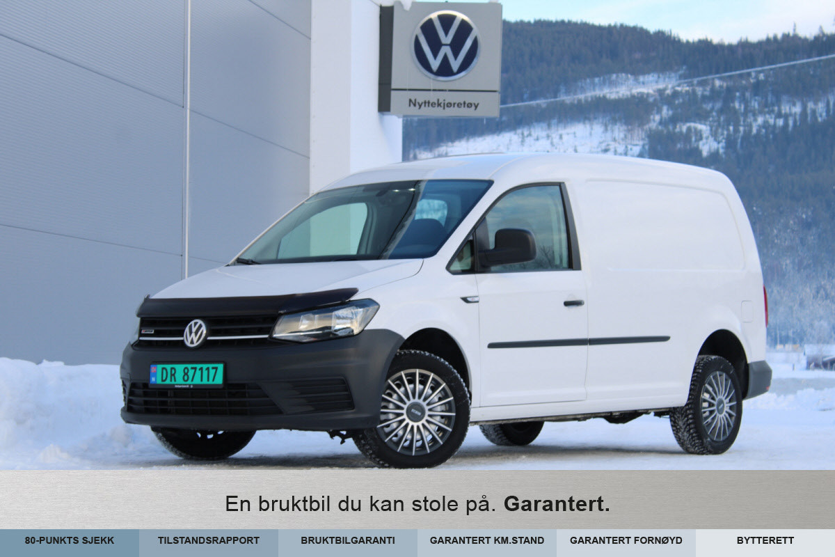 Volkswagen Caddy Maxi 122 tdi 4m Hjemlevering? Acc, Fj. Web, Krok, ++