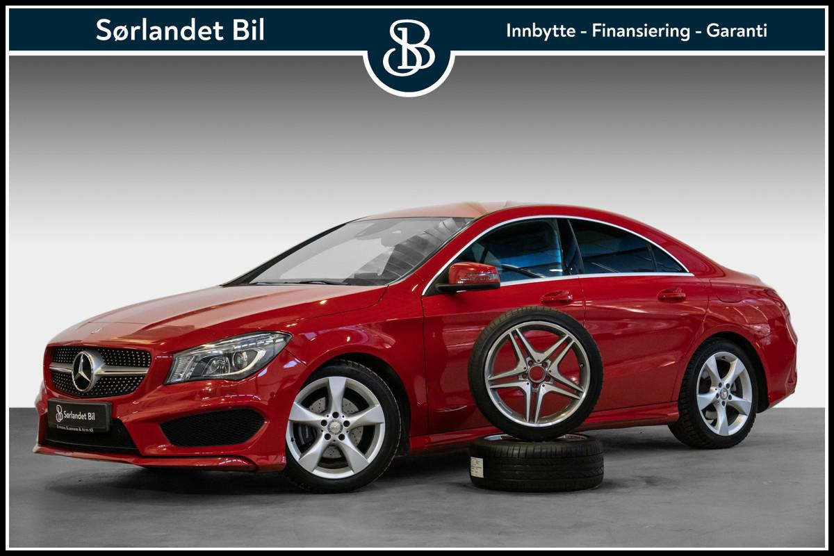 Mercedes-Benz CLA 2XAMG / SE KM! / EN-EIER / AMG / WEBASTO / RØDE BELTER