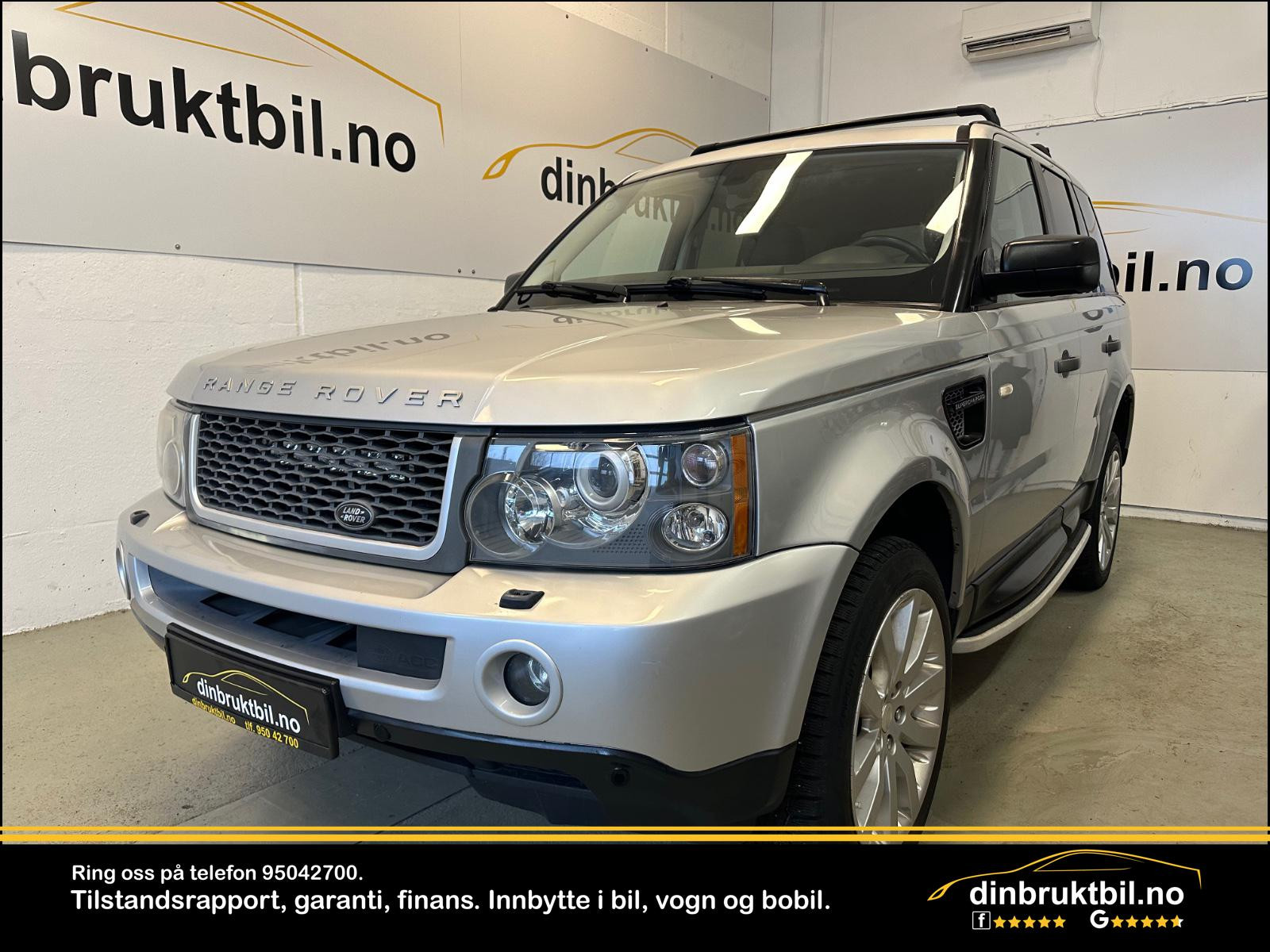 Land Rover Range Rover Sport EU 12.25, SUPERCHARGED 4.2 V8 390HK, ACC, TOPPUTGAVE++