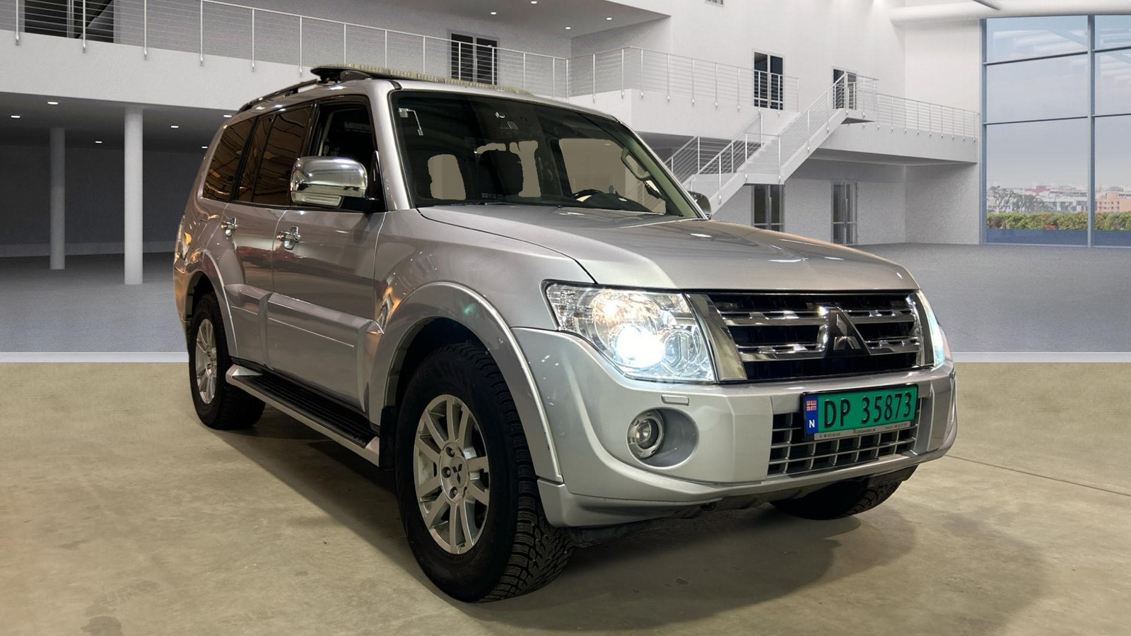 Mitsubishi Pajero 3.2/Di-D/200HK/NY EU/Aut/5 seter/Krok/Skinn/Ny Service 2