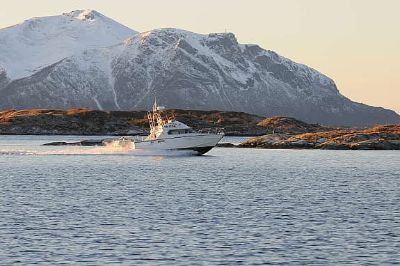 Taxibåt - enkelt å komme inn og ut fra Kristiansund Galleribilde