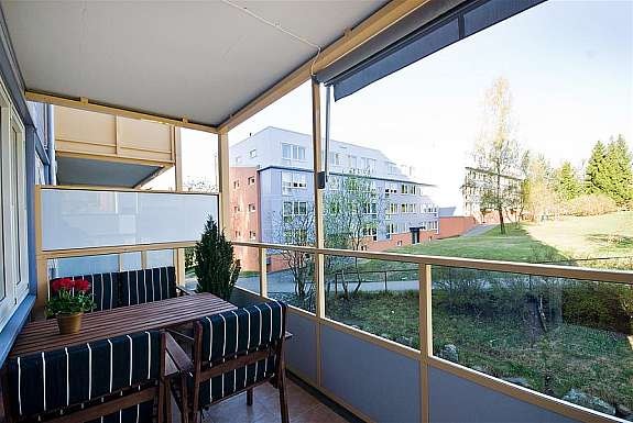 Overbygget balkong Galleribilde