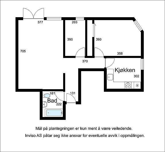 Plantegning Galleribilde