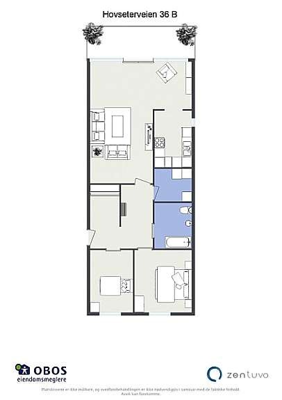 Hovseterveien 36 B - Hovseterveien 36 B - 2D Letterhead Galleribilde