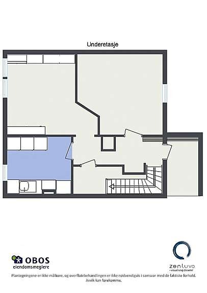 Hoppveien 24 - Underetasje - 2D Letterhead Galleribilde