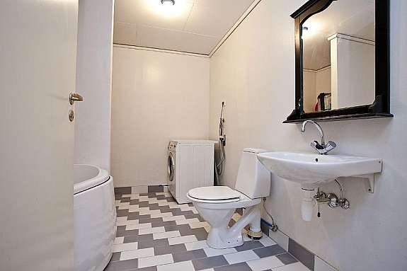 Bad med gulvfliser. Galleribilde