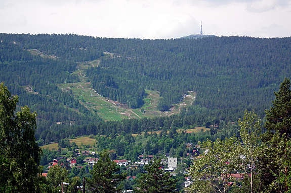 Utsikt fra Maren Stavlumsvei Galleribilde