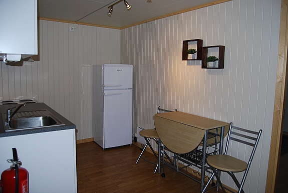 Kjøkken i utleiedel. Galleribilde