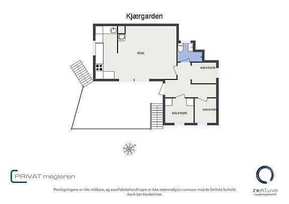 2D Plantegning Galleribilde