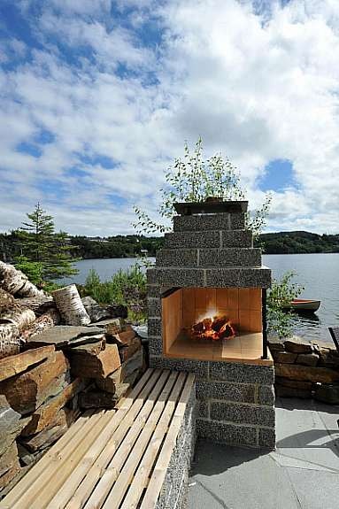 Koselig utepeis Galleribilde