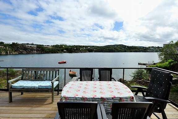 Flott sjøutsikt og gode solforhold Galleribilde