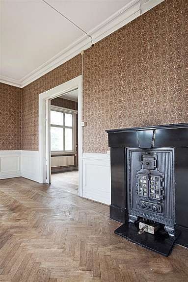 Vedkamin i stue 2 Galleribilde