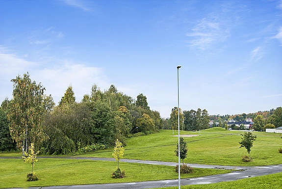 Utsikt fra terrassen Galleribilde