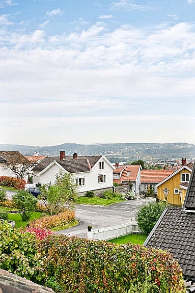 Utsikt fra eiendommen. Galleribilde