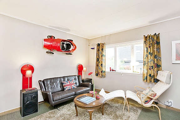 Stuen er stilig møblert av eier. Galleribilde