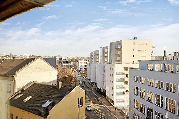 Utsikten mot øst. Galleribilde